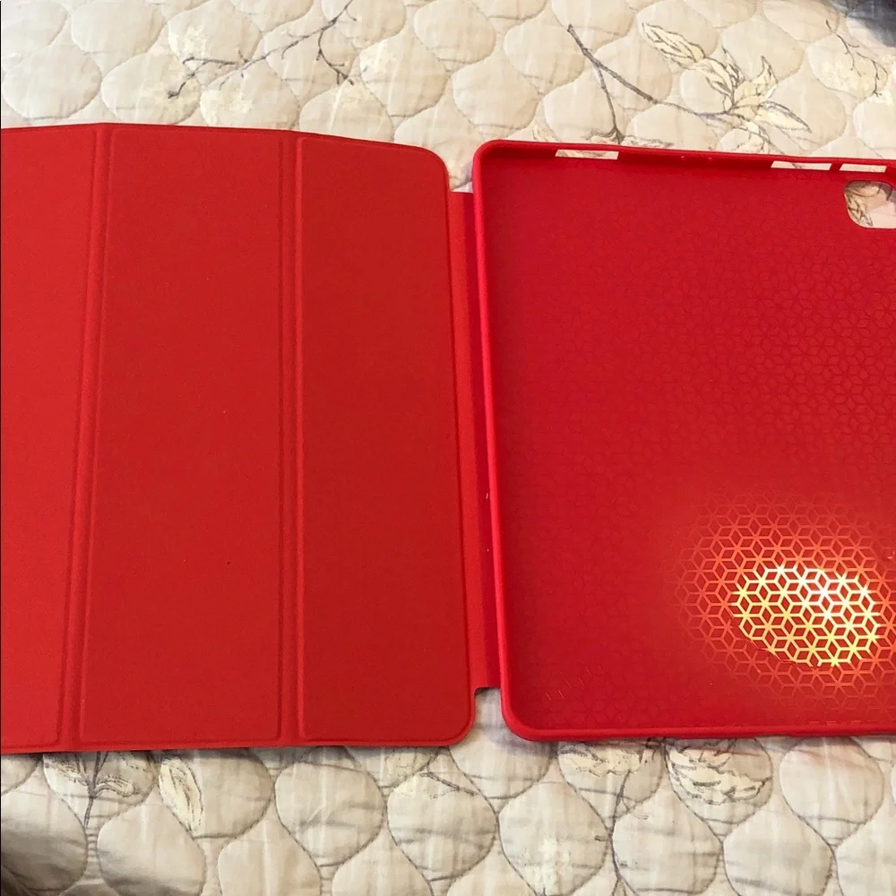 Elegant Red Tablet Cover